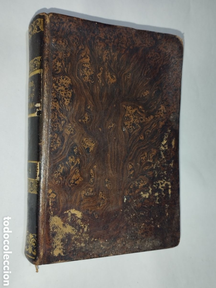 Livros antigos: Sermones abreviados para las dominicas del a&ntilde;o &ndash; Alfonso Mar&iacute;a de Liguori &ndash; 1847