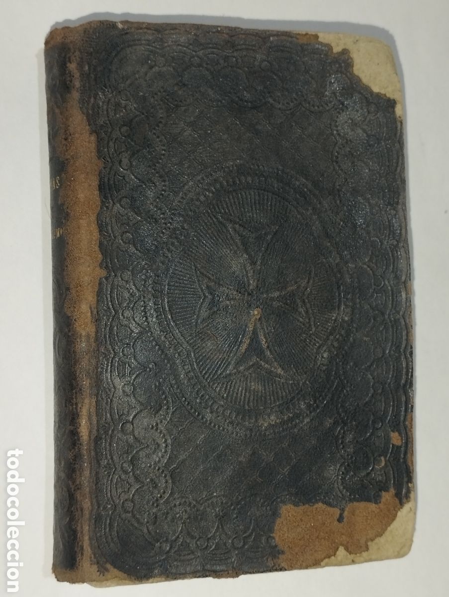 Livros antigos: Visitas al Sant&iacute;simo Sacramento &ndash; Alfonso Mar&iacute;a de Liguori &ndash; 1868