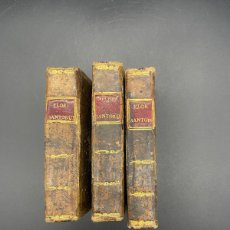 Libros antiguos: 3 TOMOS FLOR SANTORUM - 365 DIAS CON TODOS LOS SANTOS DEL AÑO. Lote 399784074