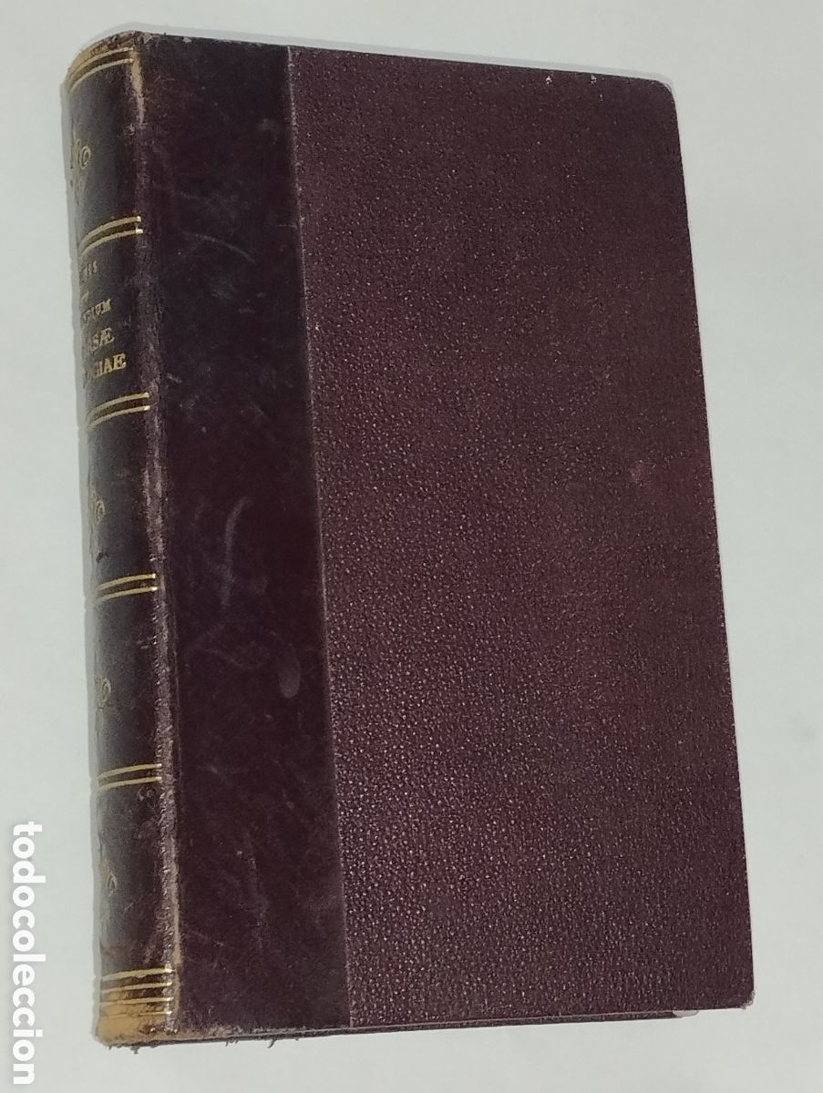 Livros antigos: Compendium Theologiae Universae 1900 &ndash; Thomas Charmes