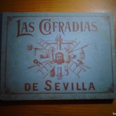 Libros antiguos: LAS COFRADIAS DE SEVILLA EN CROMO-LITOGRAFIA DE M.GRIMA-LUIS MARQUEZ Y ECHENDIA 1887.RARISIMO.. Lote 400740599
