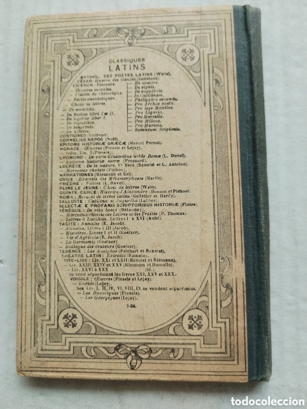Libros antiguos: ORATIO DE SIGNIS/CICERON - Foto 5