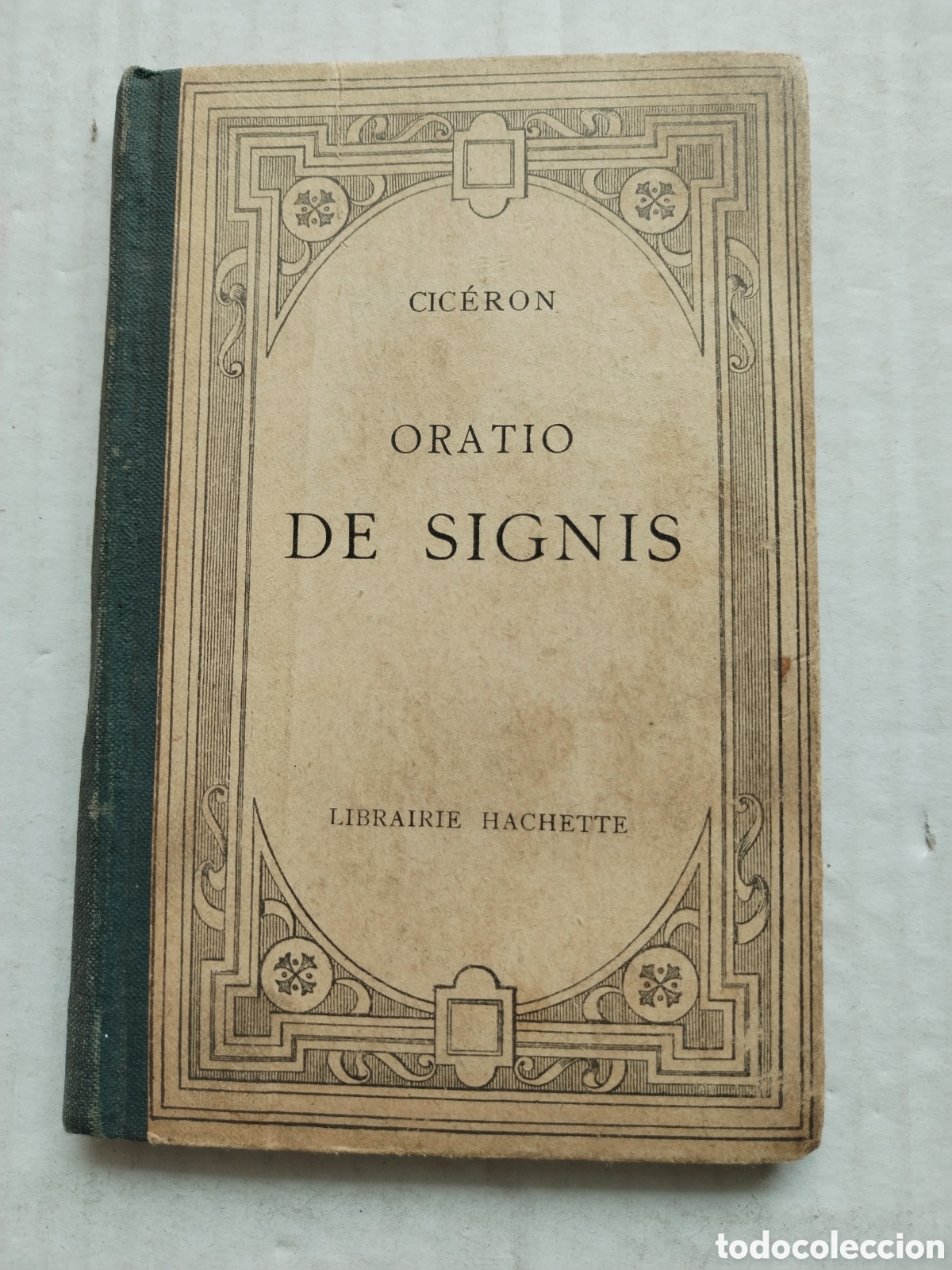 Libros antiguos: ORATIO DE SIGNIS/CICERON - Foto 1