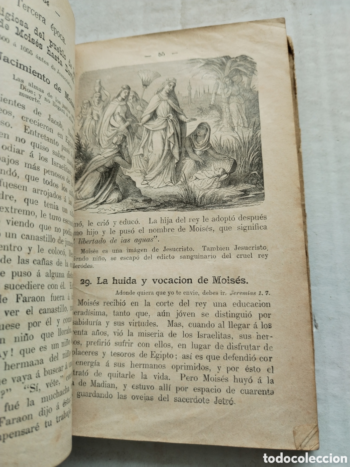 Libros antiguos: COMPENDIO DE LA HISTORIA BIBLICA - Foto 3
