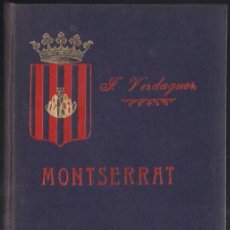 Libros antiguos: JACINTO VERDAGUER : MONTSERRAT LLEGENDARI, CANÇONS, ODES (ALTÉS, 1902). Lote 402250934
