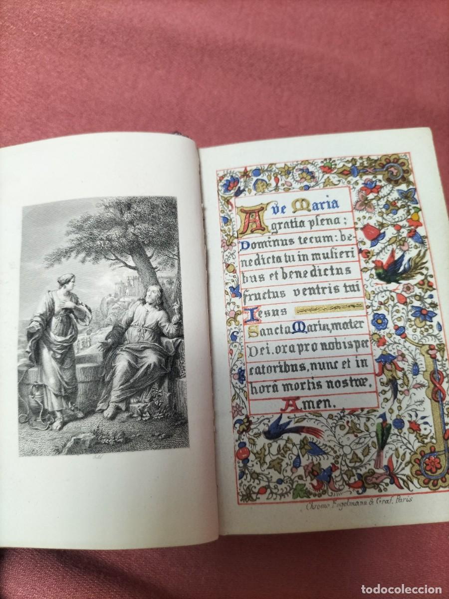 Libros antiguos: Libro de misa de la primera comunion con relieve del corazon de jesus - Foto 6