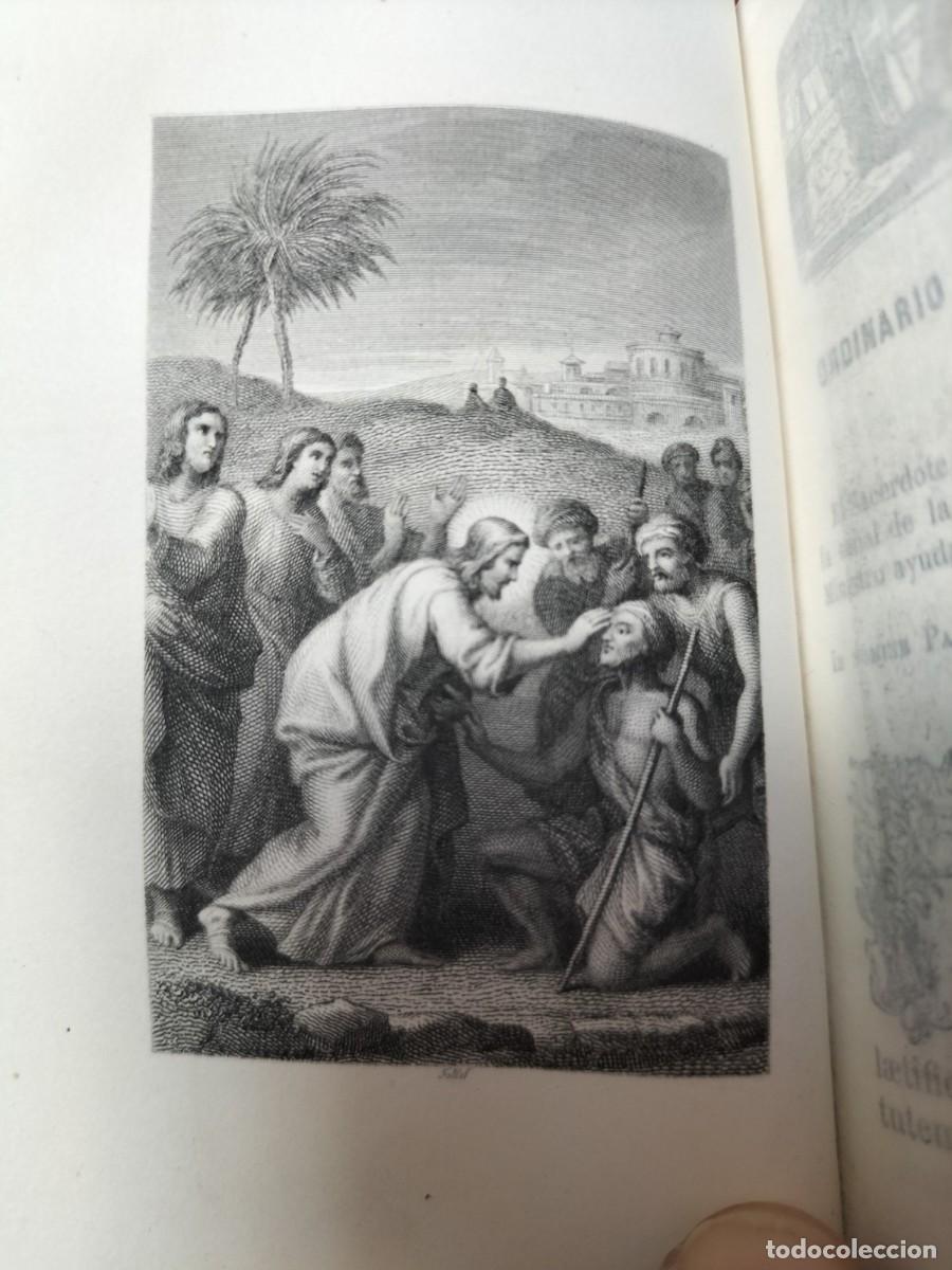 Libros antiguos: Libro de misa de la primera comunion con relieve del corazon de jesus - Foto 10