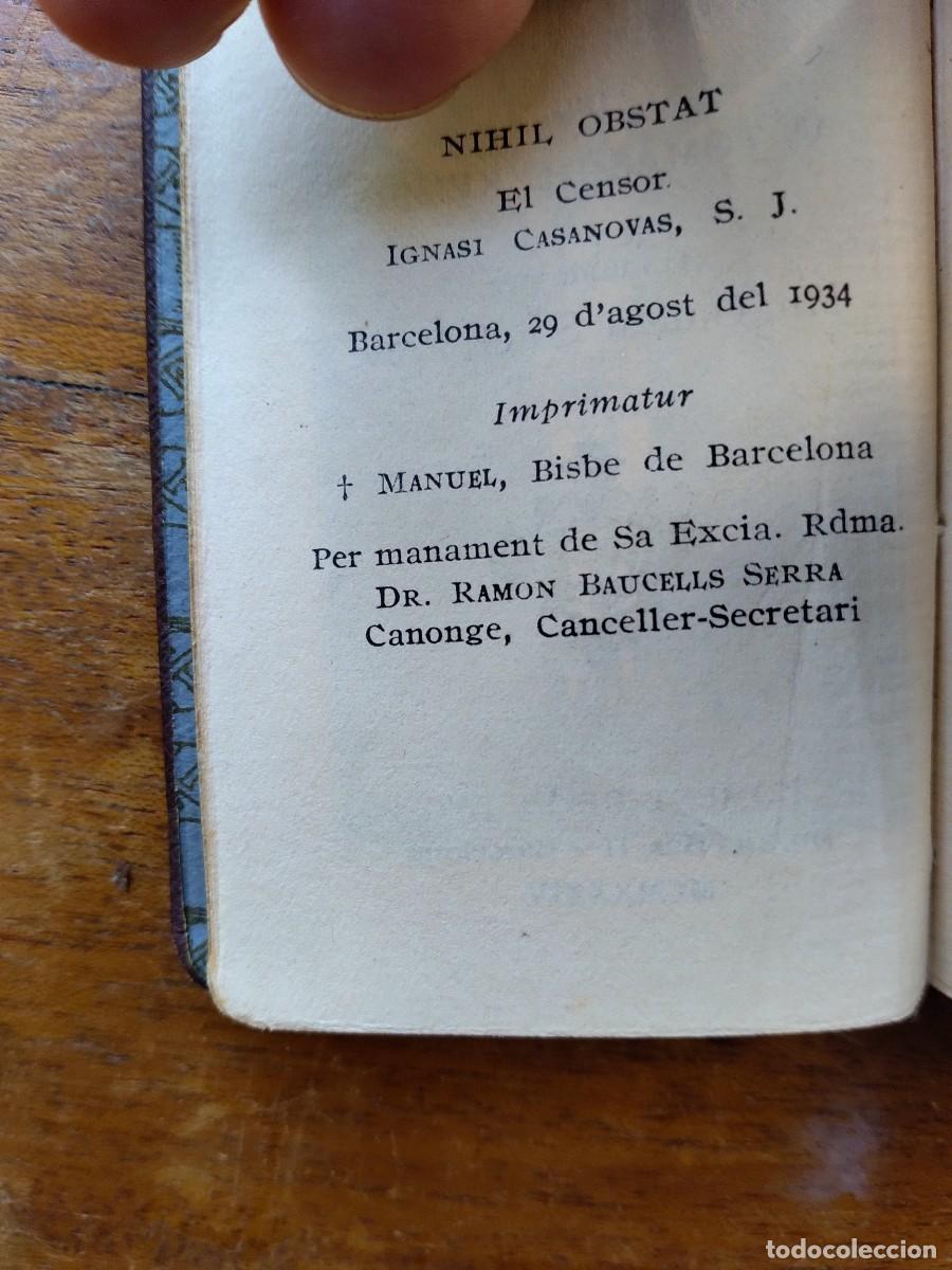 Libros antiguos: La imitaci&oacute; de Jesucrist 1934 mini - Foto 4