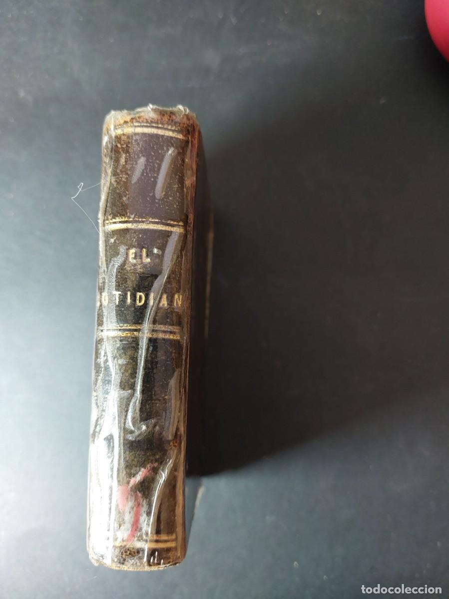 Libros antiguos: El cotidiano.Ejercicio cotidiano. - 1851 - - Foto 1