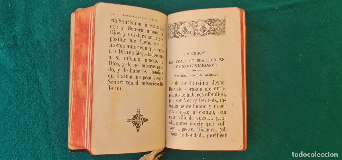 Libros antiguos: DEVOCIONARIO EJERCICIO COTIDIANO (1928) NORMA DEL CATOLICO - Foto 7