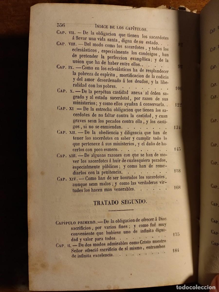 Libros antiguos: Tratado de la perfecci&oacute;n 1873 - Foto 9