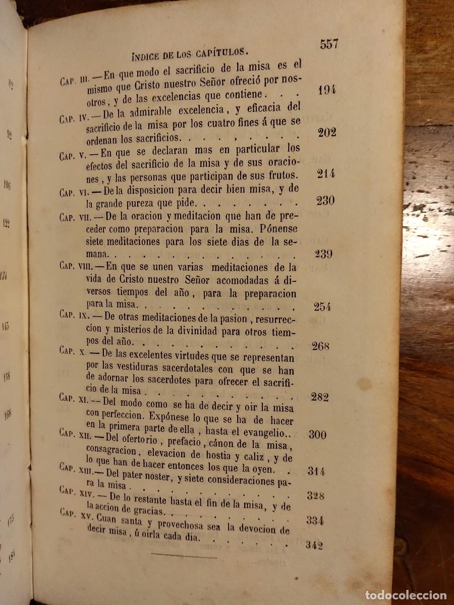 Libros antiguos: Tratado de la perfecci&oacute;n 1873 - Foto 10
