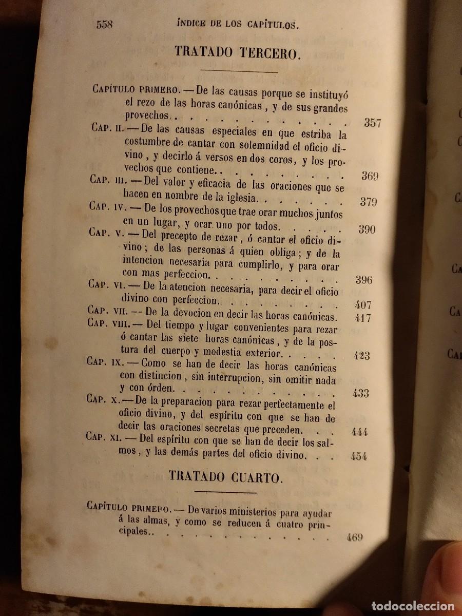 Libros antiguos: Tratado de la perfecci&oacute;n 1873 - Foto 11
