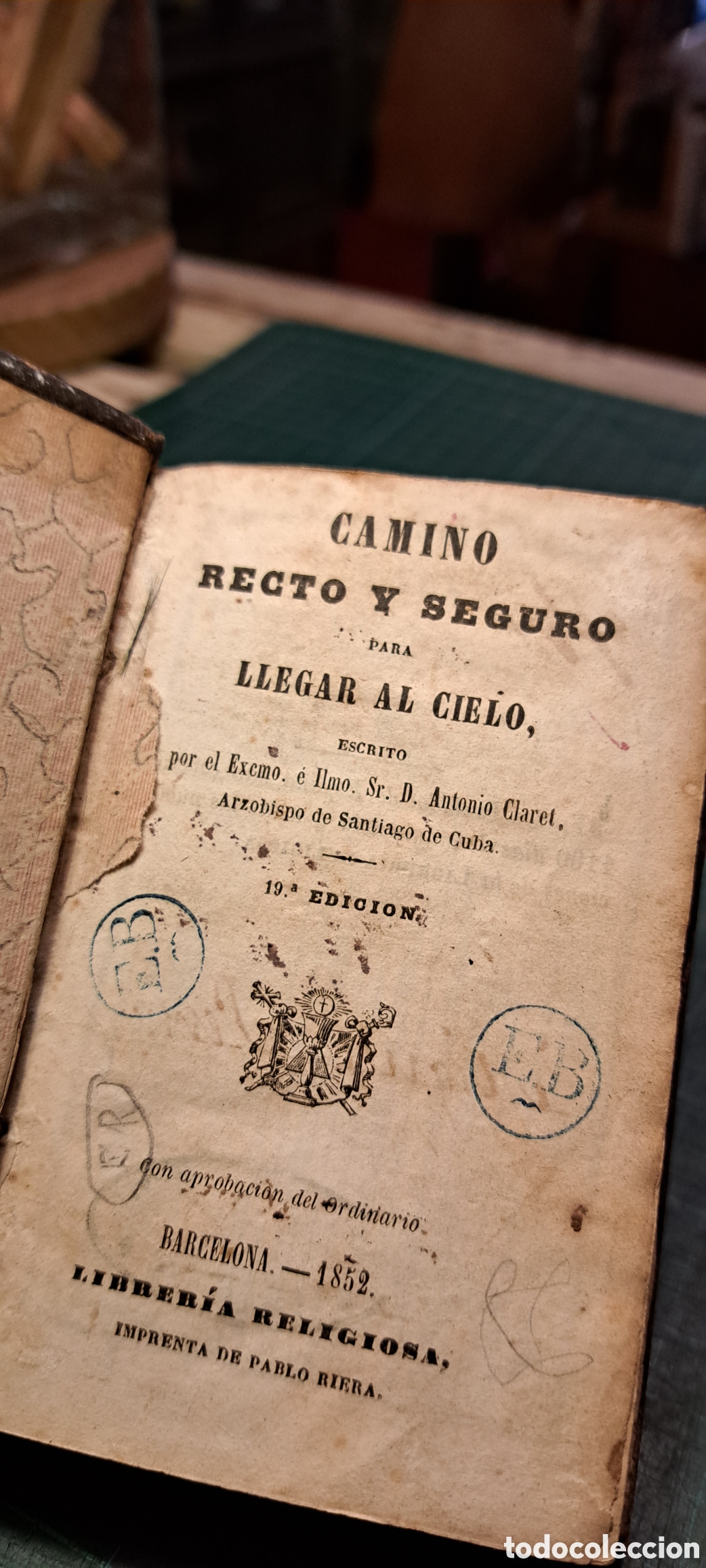 Libros antiguos: Libro religioso Camino del cielo - Foto 2