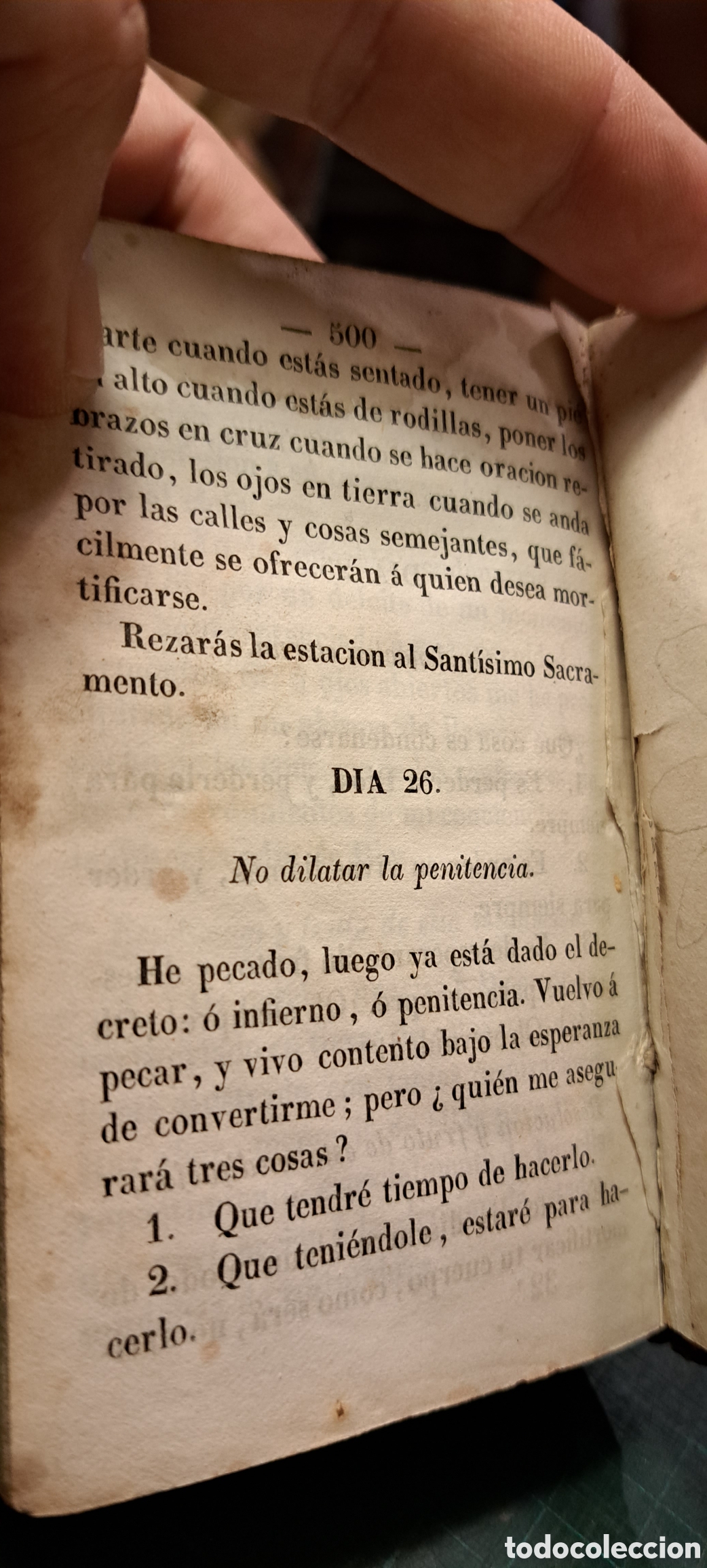 Libros antiguos: Libro religioso Camino del cielo - Foto 4