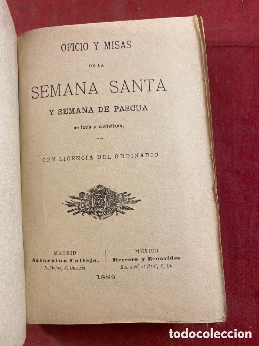 Libros antiguos: SEMANA SANTA - Foto 1