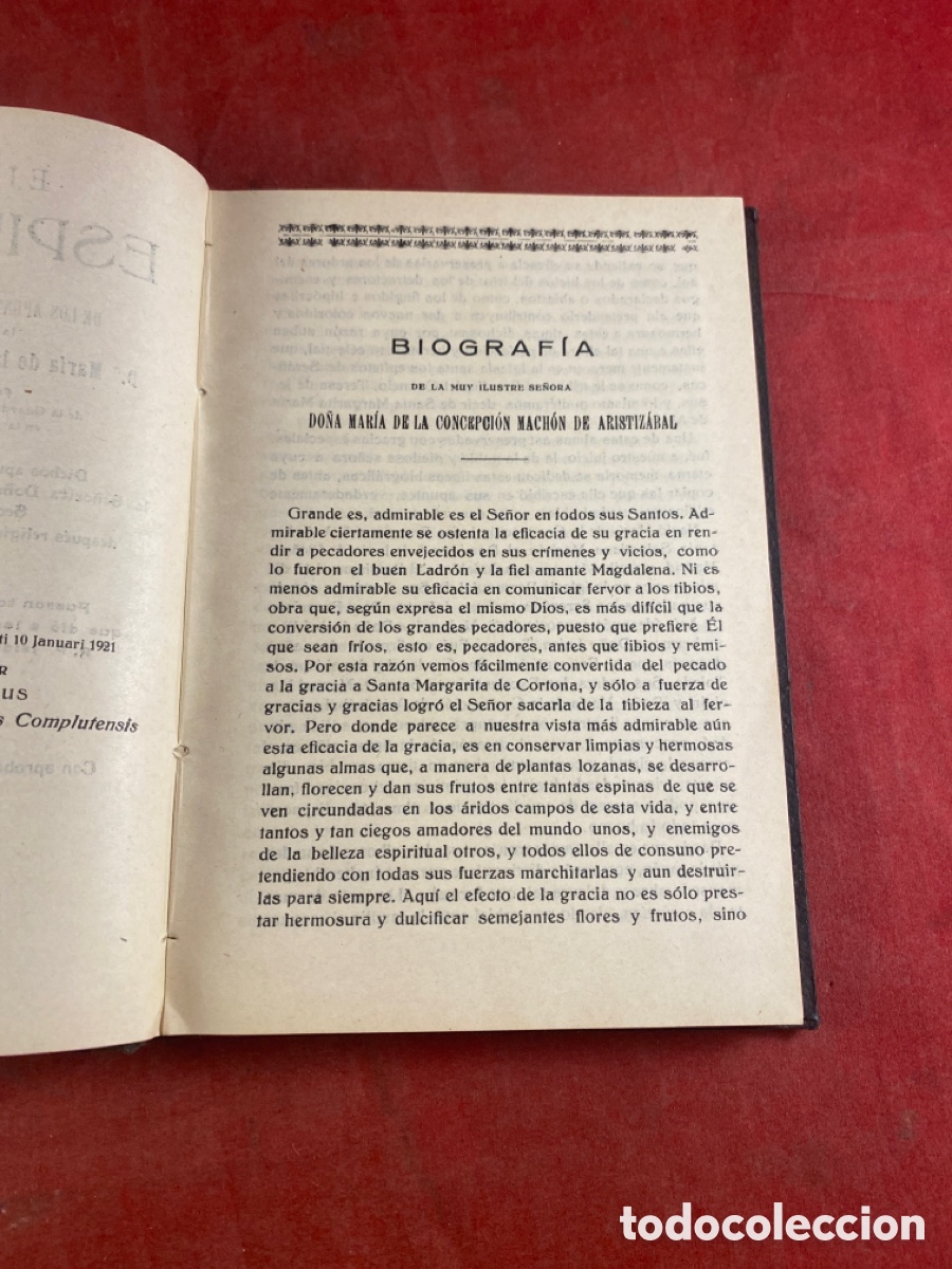 Libros antiguos: EJERCICIOS ESPIRITUALES 1921 - Foto 2