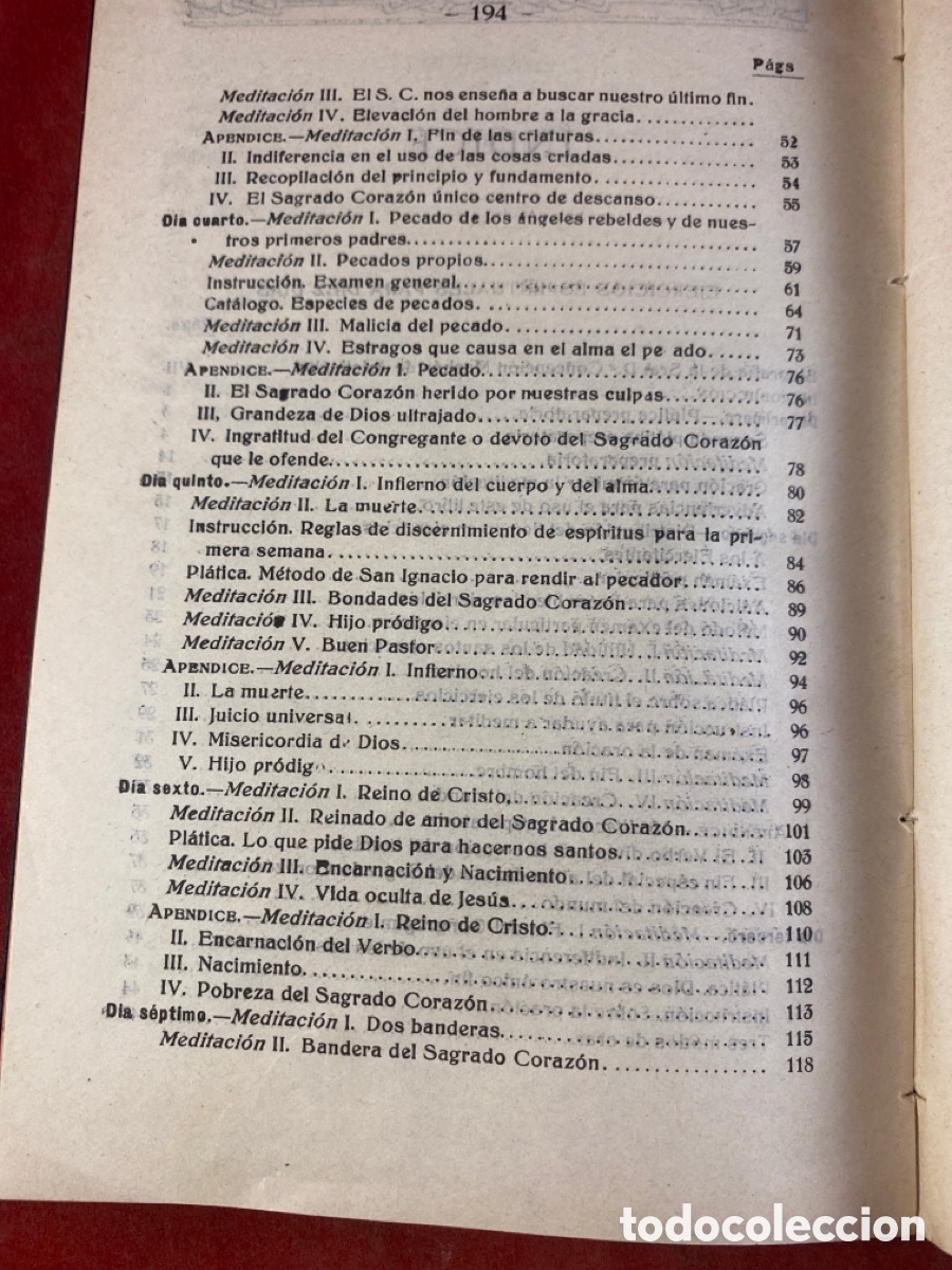 Libros antiguos: EJERCICIOS ESPIRITUALES 1921 - Foto 4
