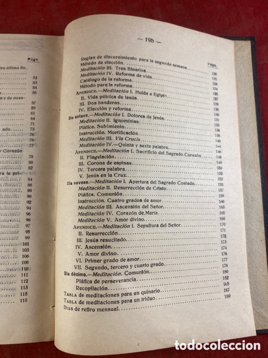 Libros antiguos: EJERCICIOS ESPIRITUALES 1921 - Foto 5
