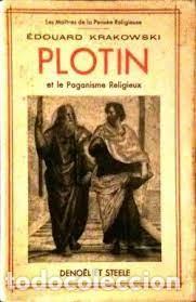 Libros antiguos: Plotin et le paganisme religieux - Plotino - &Eacute;douard Krakowski - Foto 1