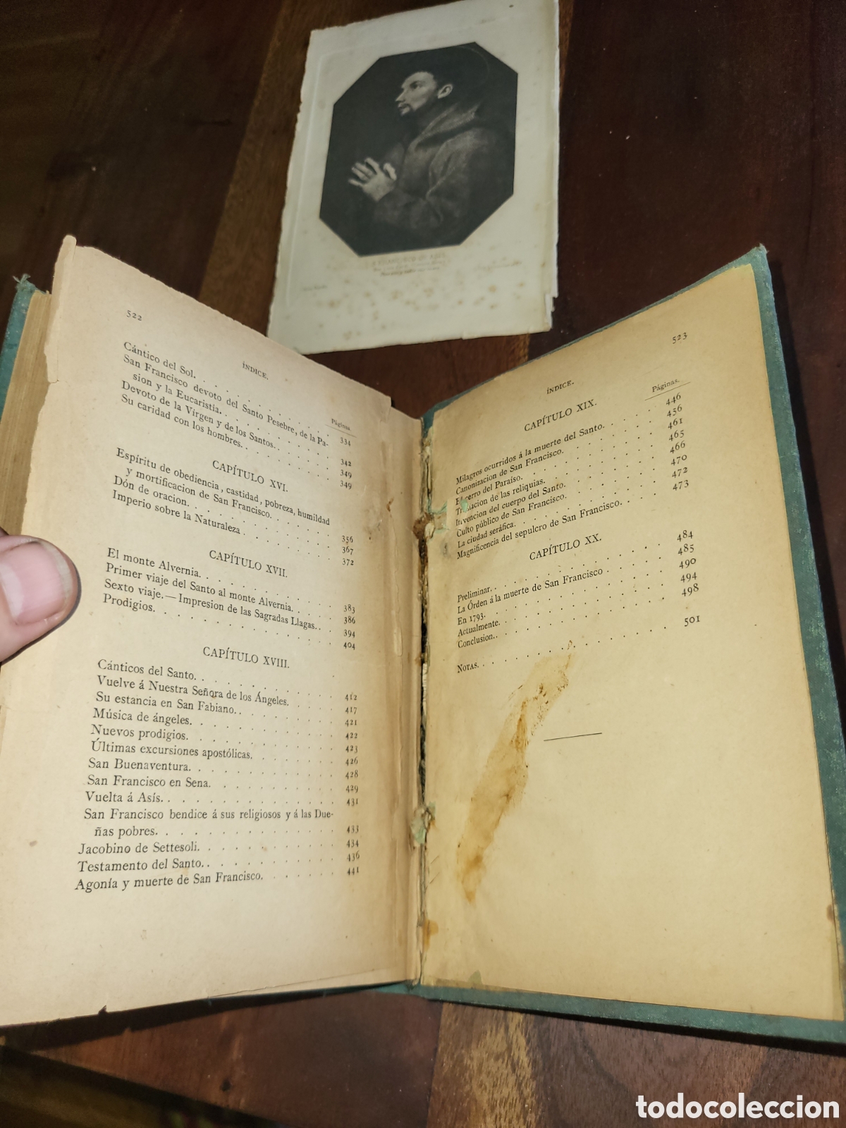 Libros antiguos: Vida de San Francisco de As&iacute;s 1883 - Foto 5