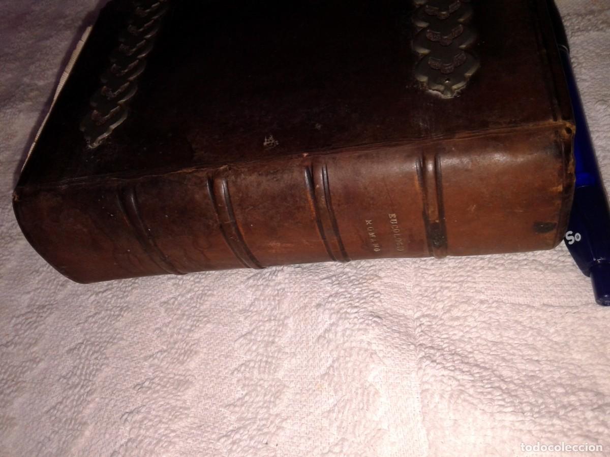 Libros antiguos: EUCOLOGIO ROMANO 1879, B18 - Foto 2