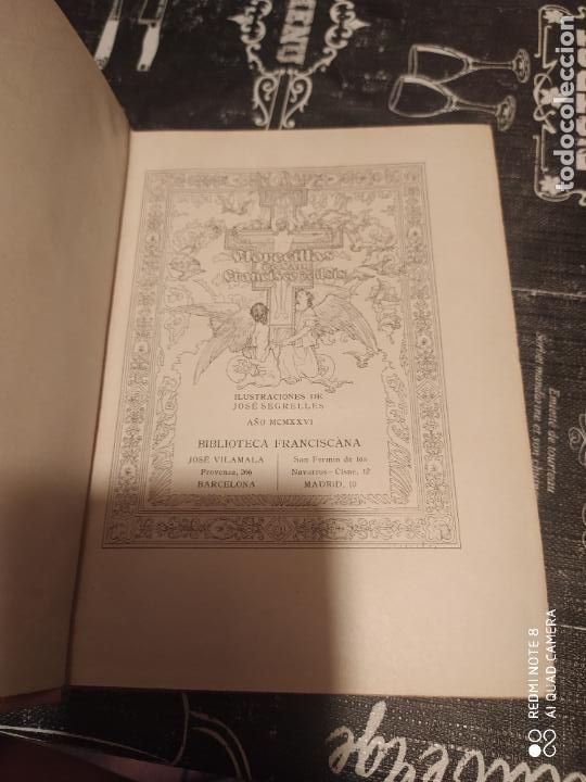 Libros antiguos: Florecillas de San Francisco - Edici&oacute;n Centenario - Foto 5