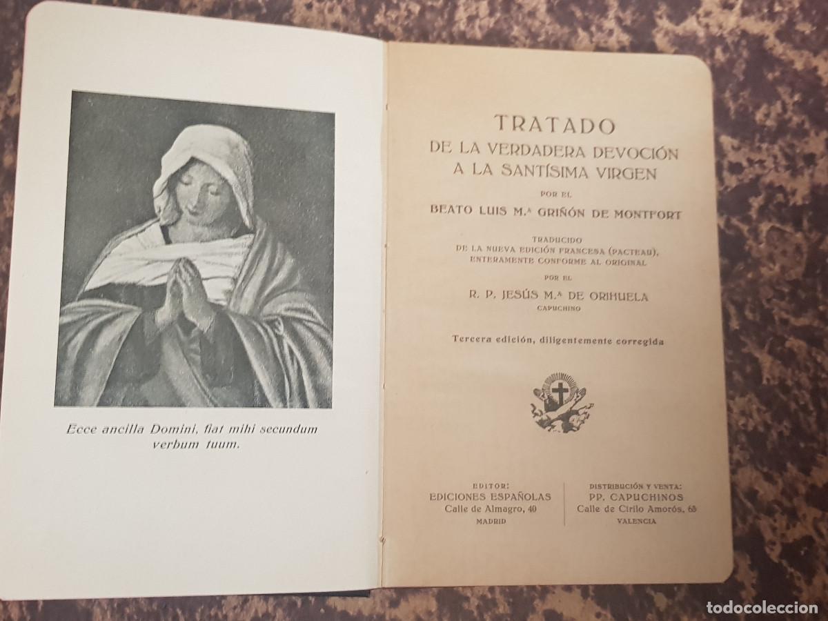 Libros antiguos: LA VERDADERA DEVOCION A&Ntilde;O 1942 - Foto 2