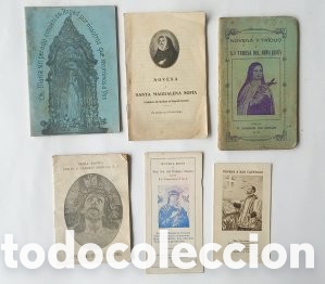 Libros antiguos: LOTE DE 6 NOVENAS - Foto 1