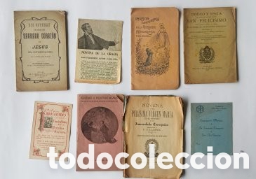 Libros antiguos: LOTE DE NOVENAS - Foto 1