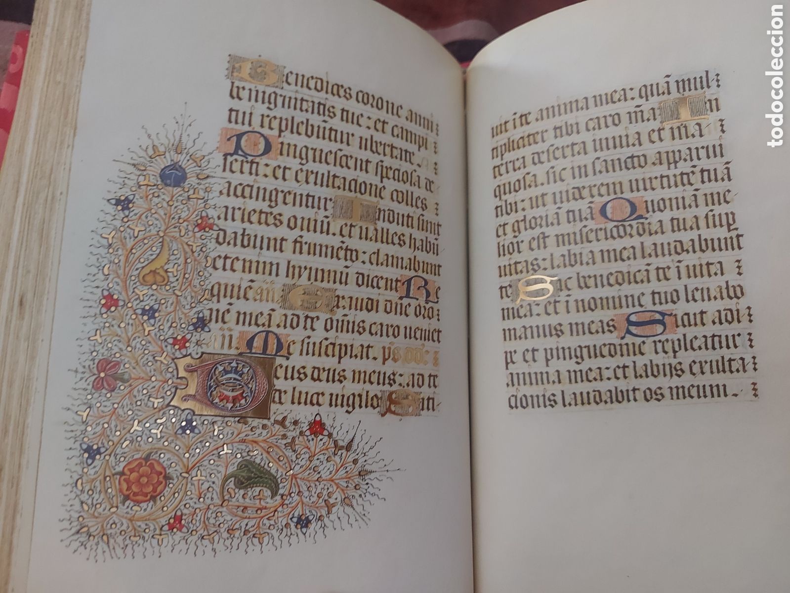 Libros antiguos: Libro de Horas del Marqu&eacute;s de Dos Aguas. 2VOL. FACSIMIL - Foto 8