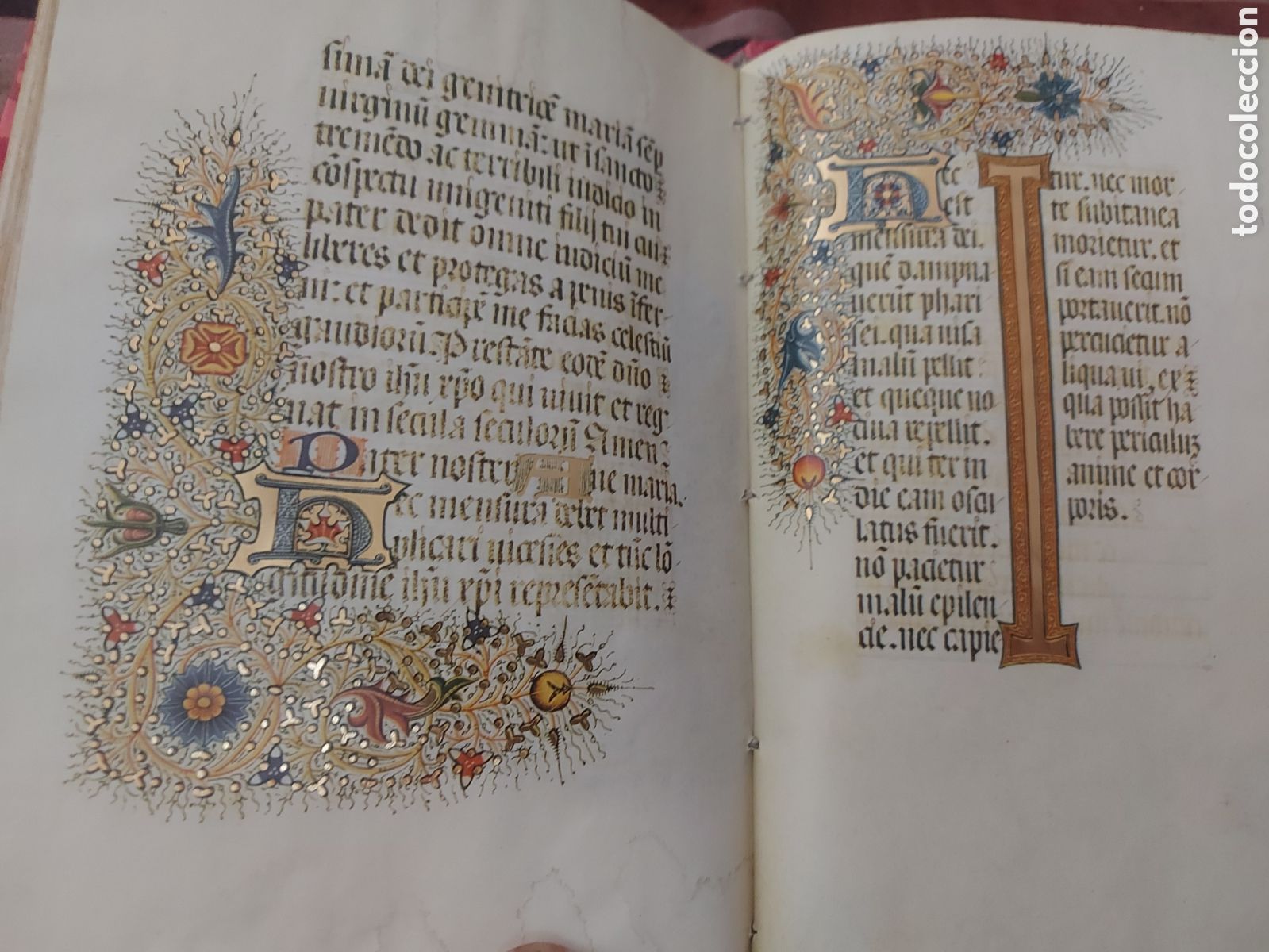 Libros antiguos: Libro de Horas del Marqu&eacute;s de Dos Aguas. 2VOL. FACSIMIL - Foto 9