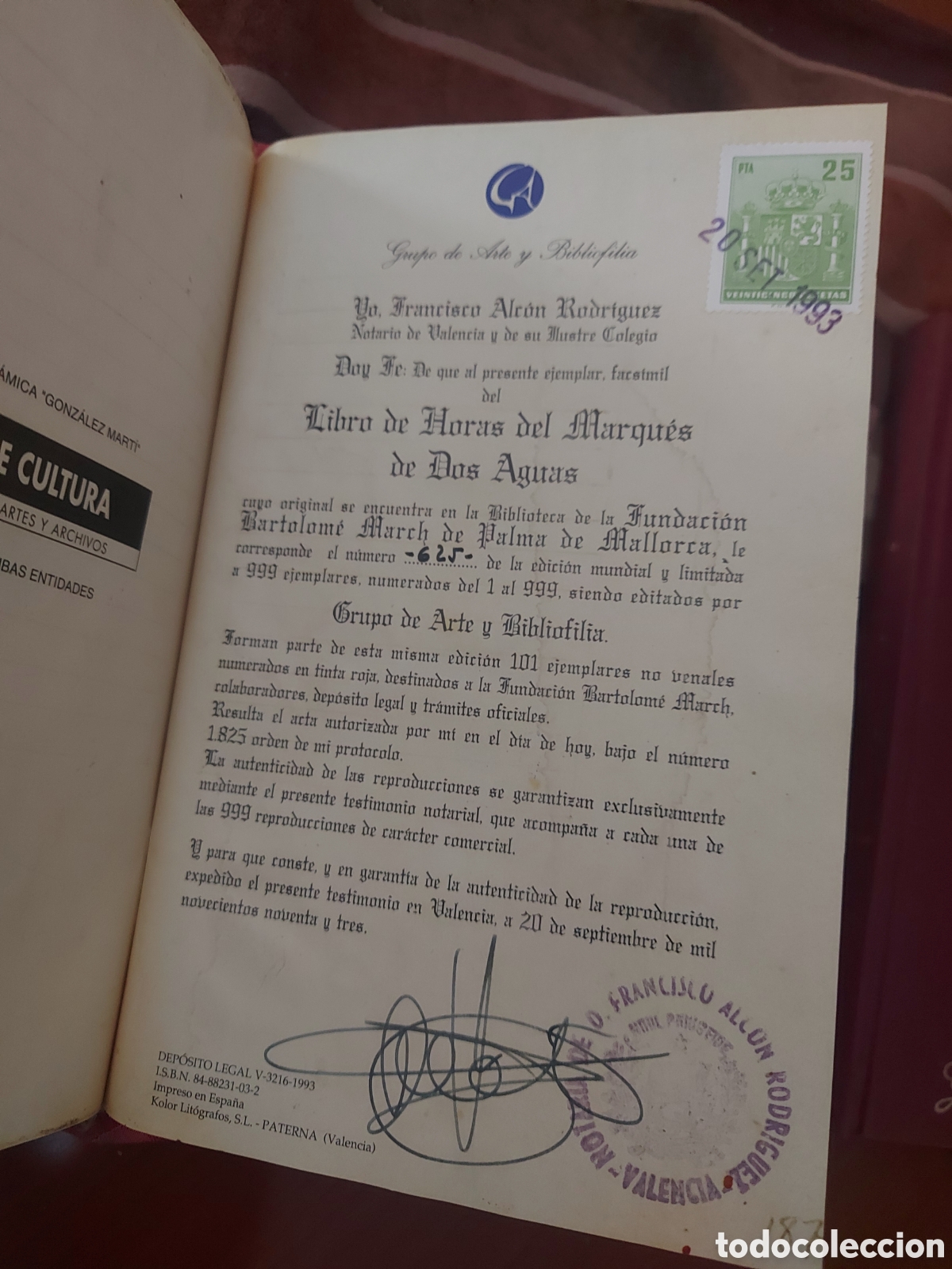 Libros antiguos: Libro de Horas del Marqu&eacute;s de Dos Aguas. 2VOL. FACSIMIL - Foto 10