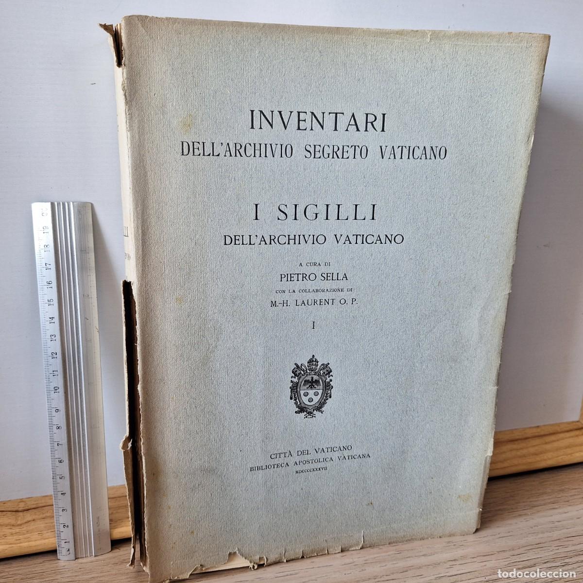 original. inventari dell archivio segr Acquista