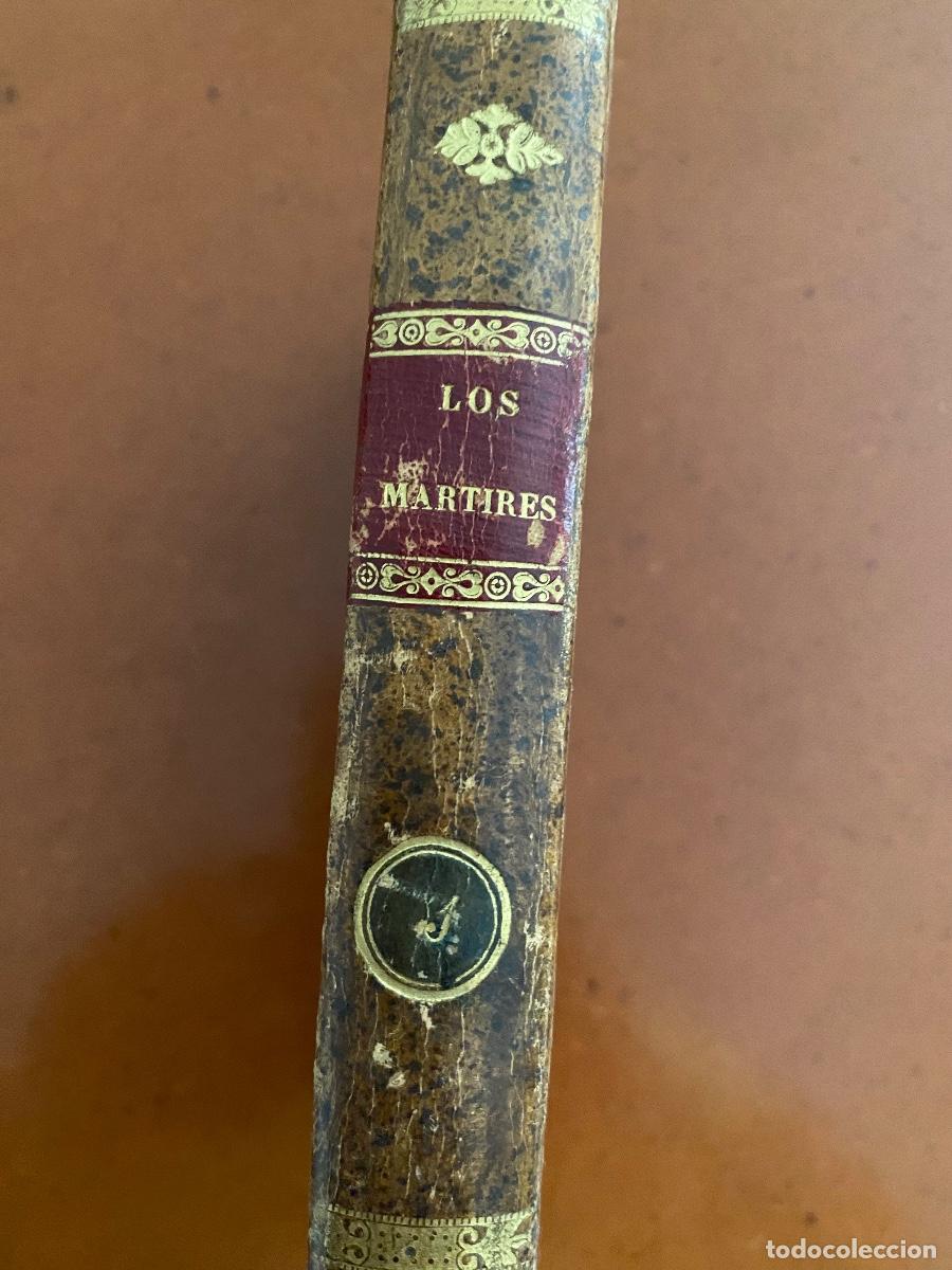 Libros antiguos: Los m&aacute;rtires. 1834. - Foto 3