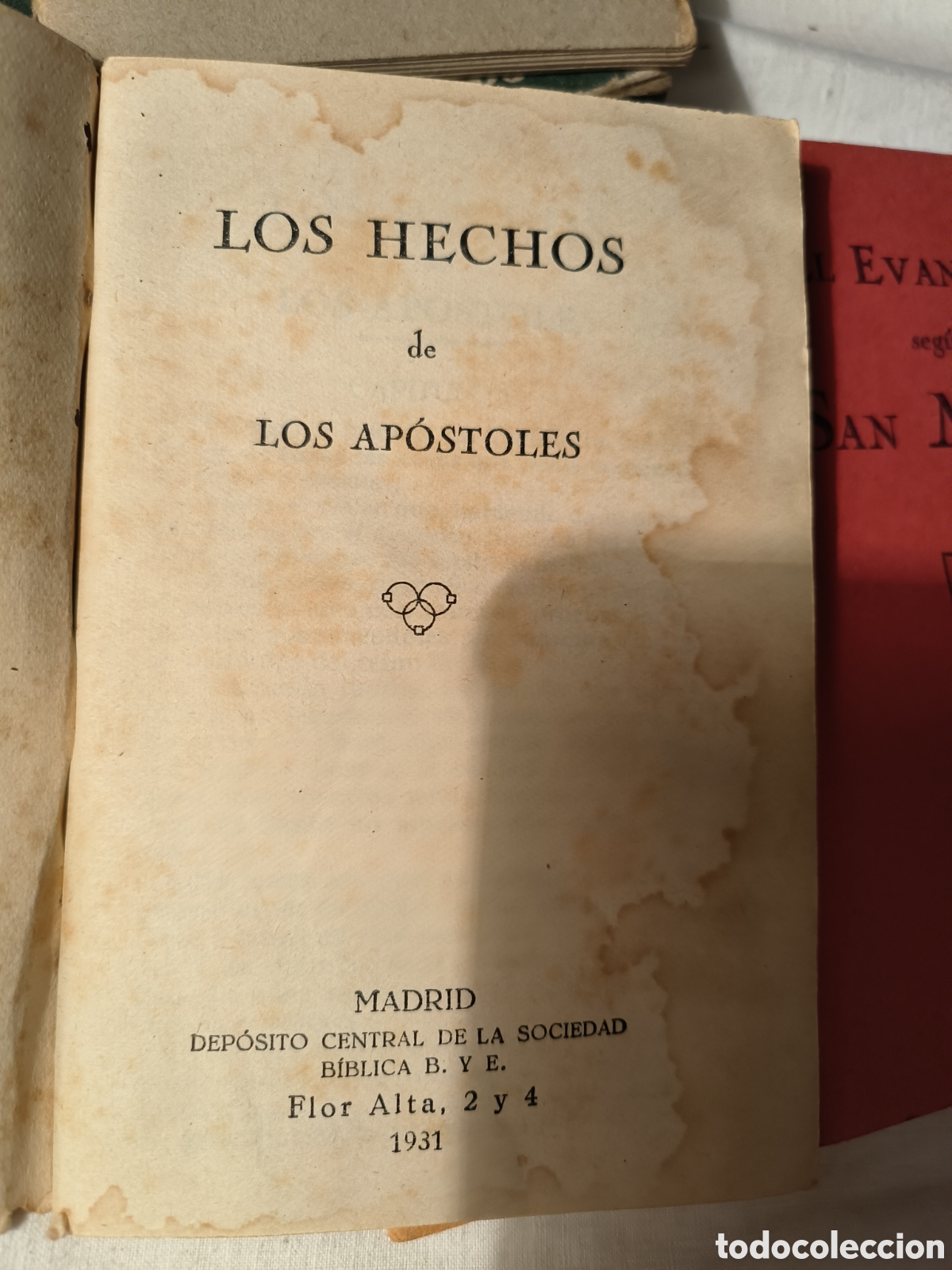 Libros antiguos: Los Evangelios - Foto 5