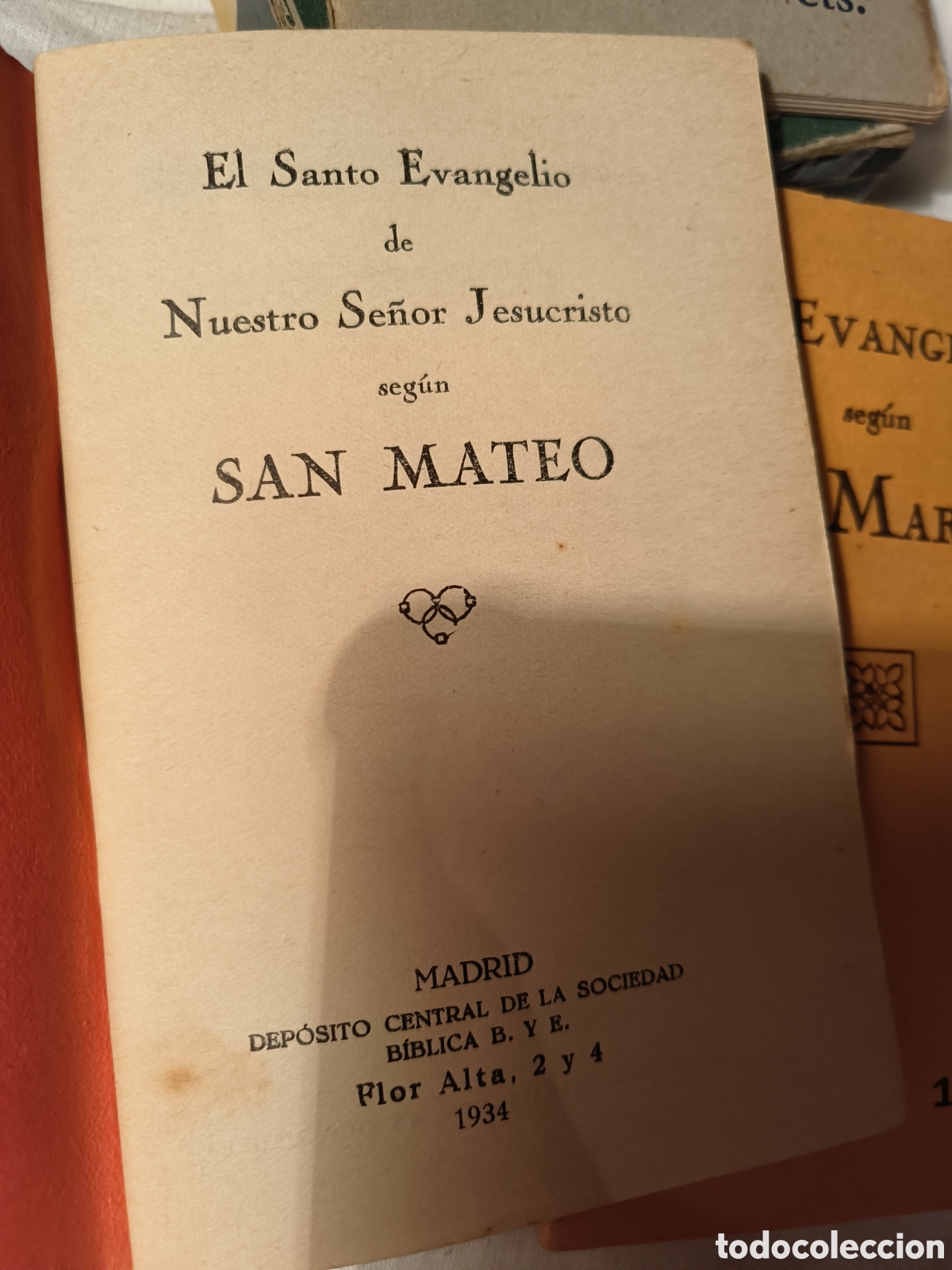 Libros antiguos: Los Evangelios - Foto 6