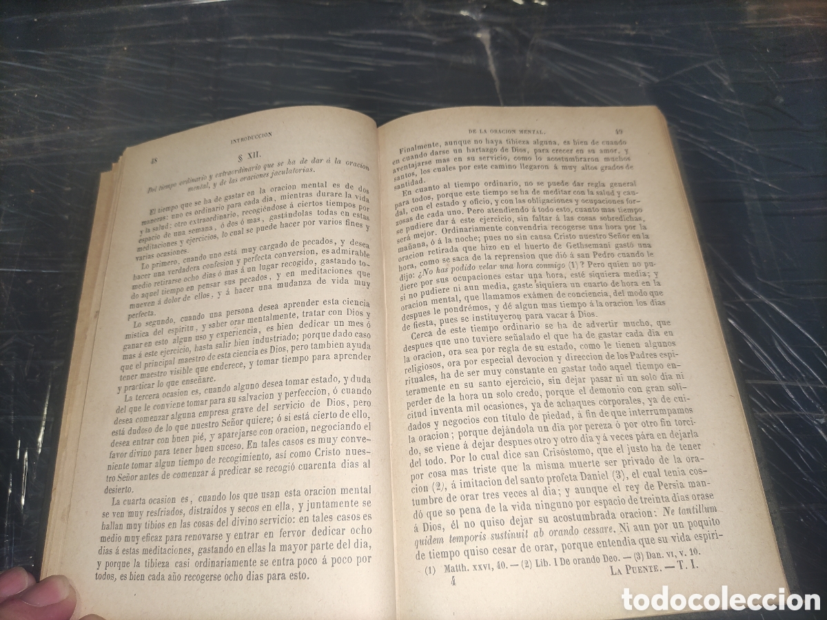 Libros antiguos: Meditaciones Espirituales. - Foto 3