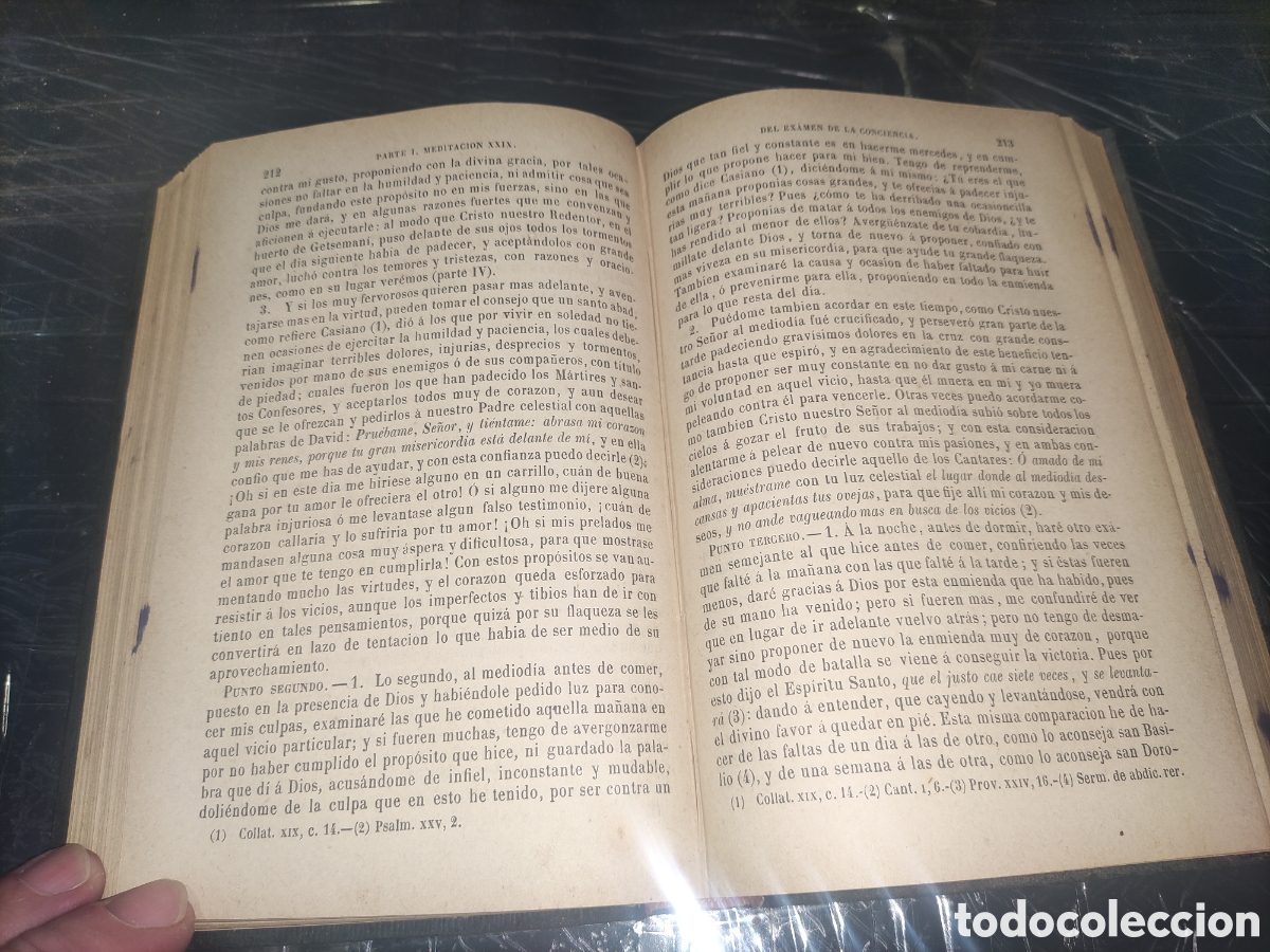 Libros antiguos: Meditaciones Espirituales. - Foto 4