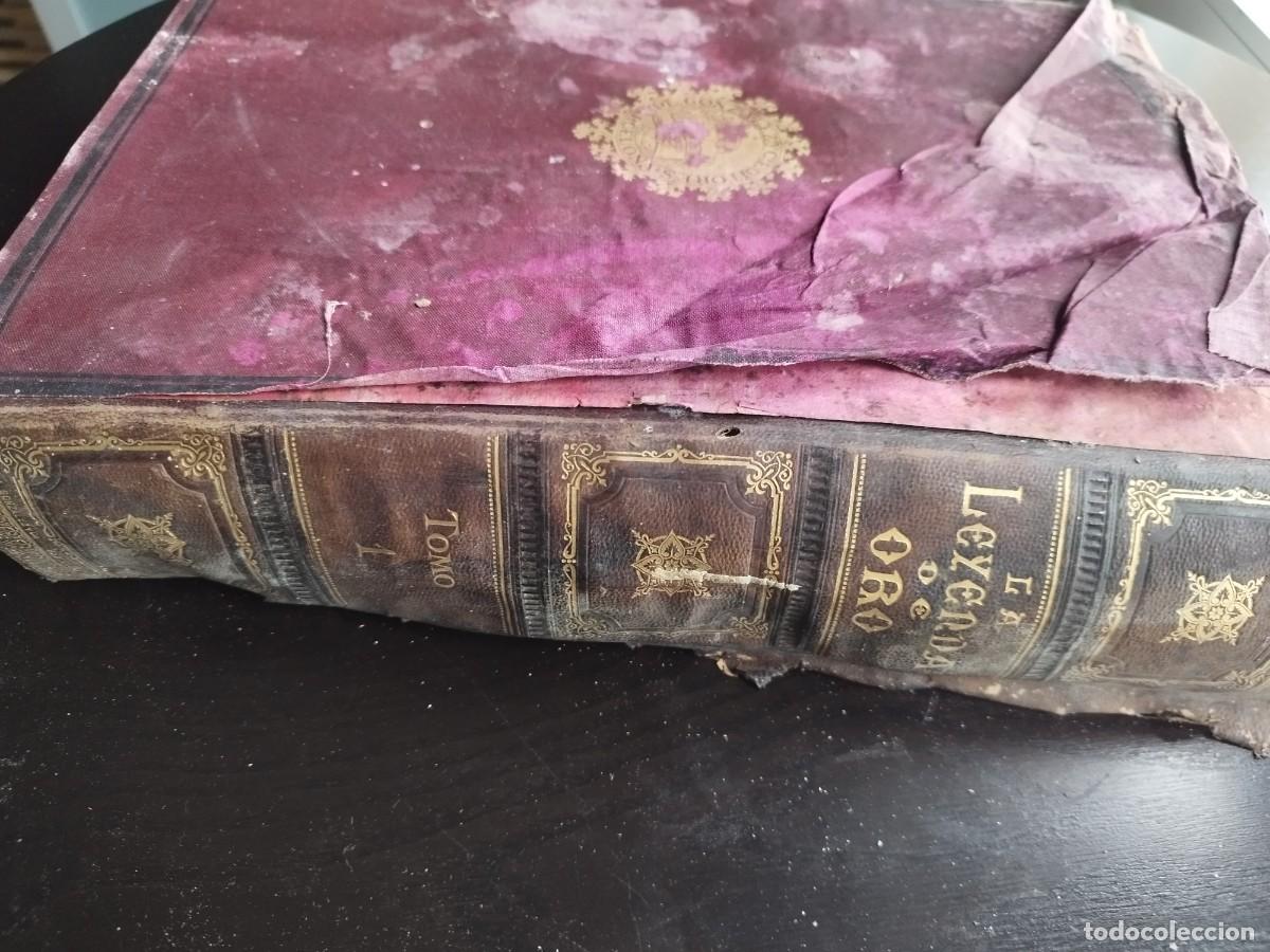 Libros antiguos: LIBRO: LA LEYENDA DE ORO - TOMO 1 - Foto 3