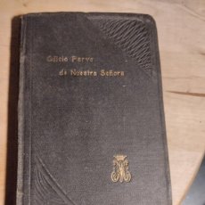 Libros antiguos: 1902 OFICIO PARVO CARMELITANO PARA LOS TERCIARIOS Y COFRADES DE NTRA. SEÑORA DEL CARMEN / RELIGION