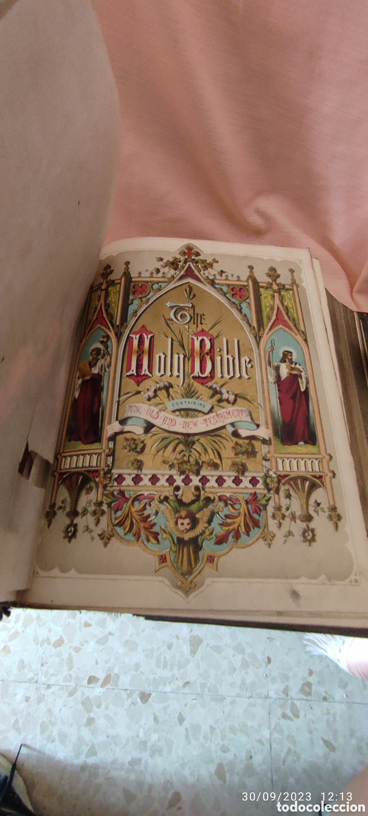 Libros antiguos: Biblia - Foto 7