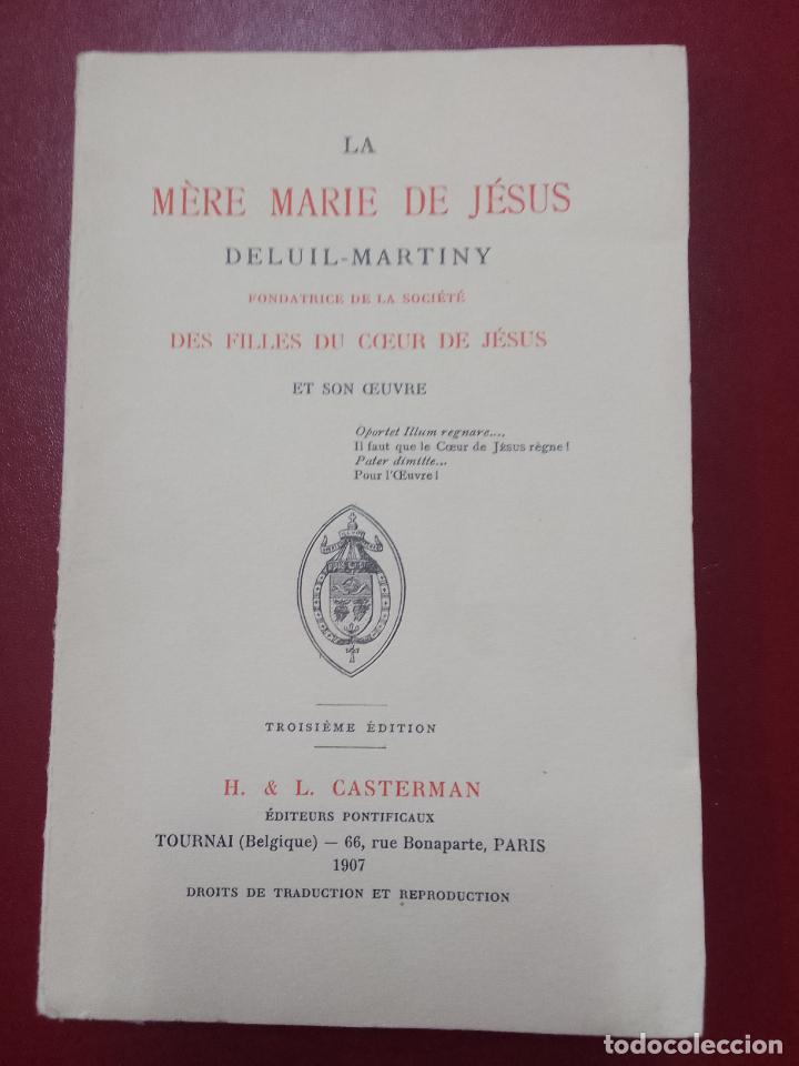 Libros antiguos: Laplace: La M&egrave;re Marie de Jesus Deluil-Martiny, fondatrice de la Soci&eacute;t&eacute; des Filles du Coeur J&eacute;sus