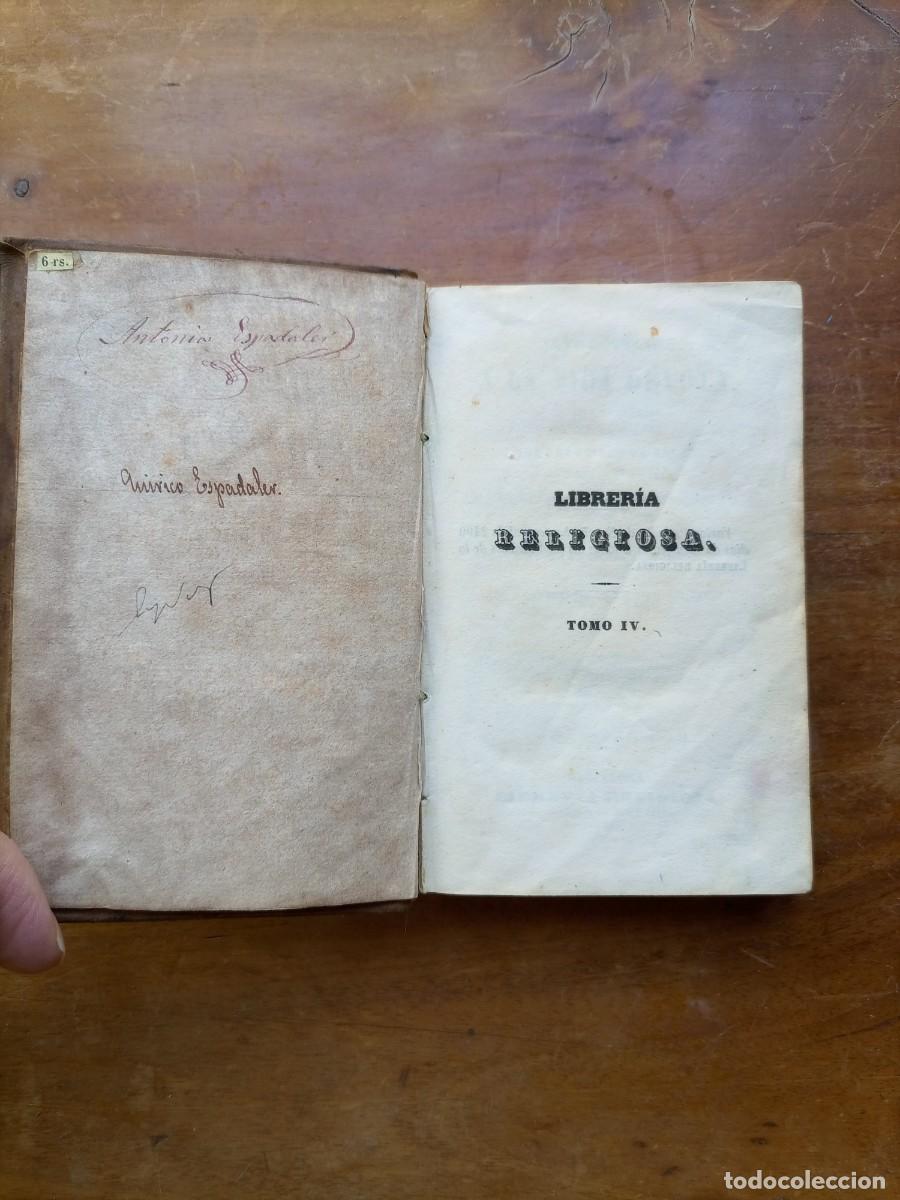 Libros antiguos: Introducci&oacute;n a la vida devota 1859 - Foto 4