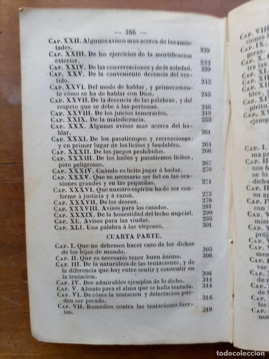 Libros antiguos: Introducci&oacute;n a la vida devota 1859 - Foto 10
