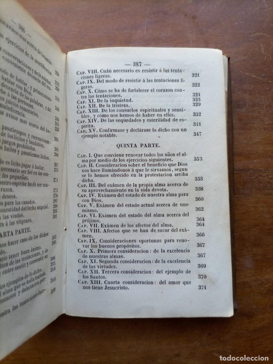 Libros antiguos: Introducci&oacute;n a la vida devota 1859 - Foto 11