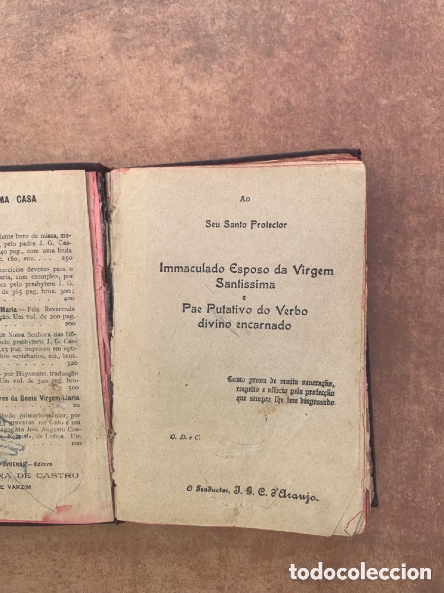 Libros antiguos: Libro-Misal religioso en portugu&eacute;s - Foto 1