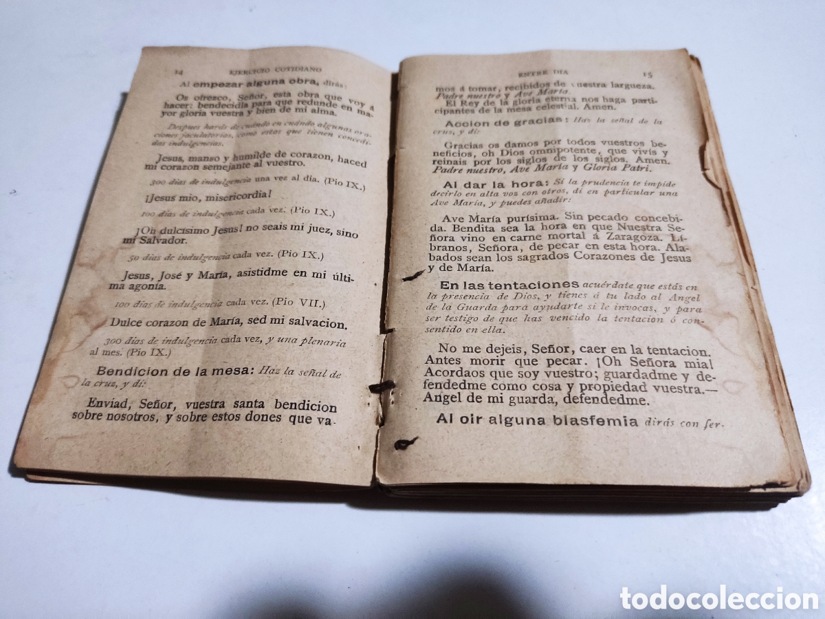 Libros antiguos: Librito devocionario 1893 ejercicio cotidiano - Foto 6