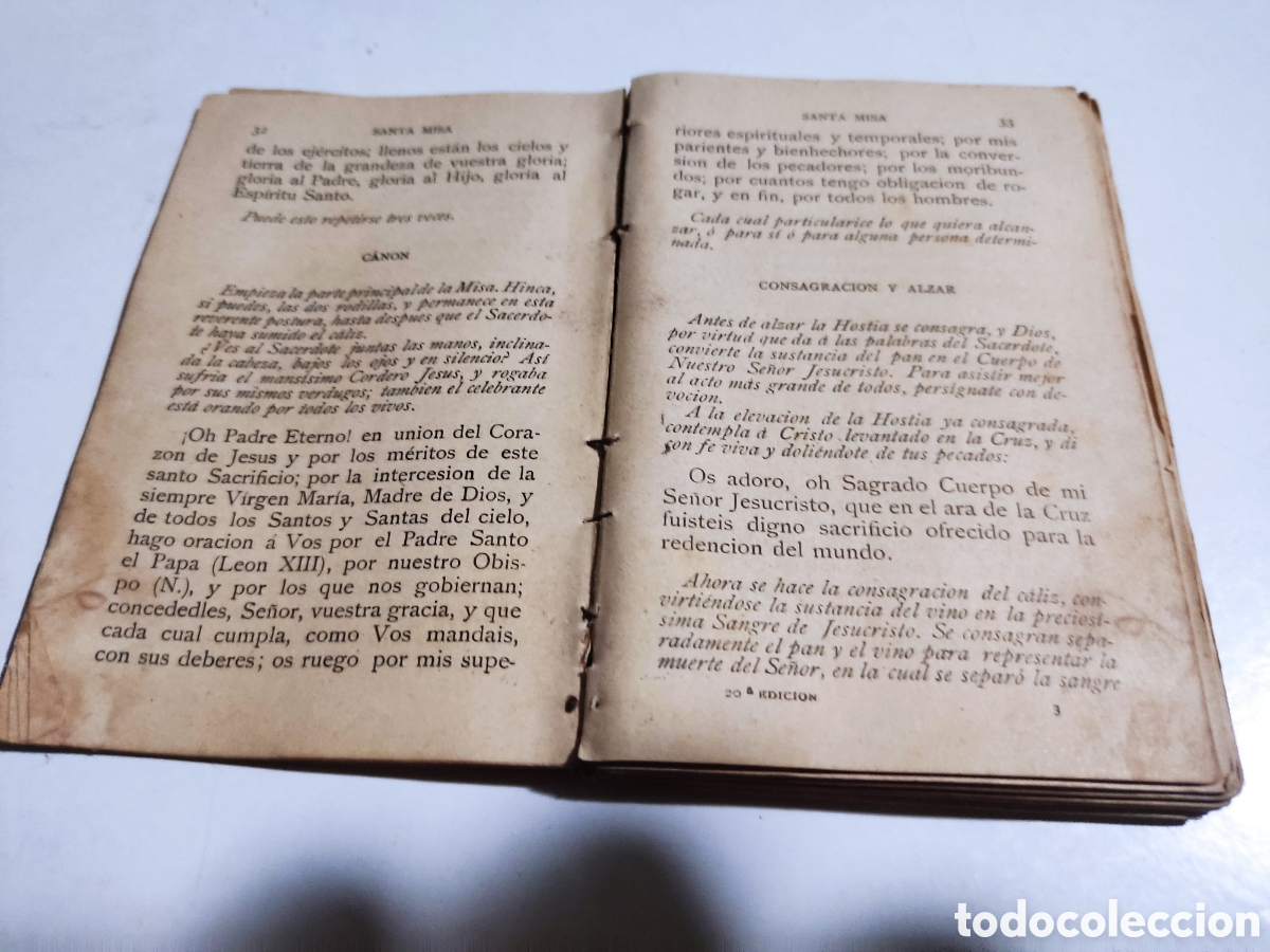 Libros antiguos: Librito devocionario 1893 ejercicio cotidiano - Foto 7