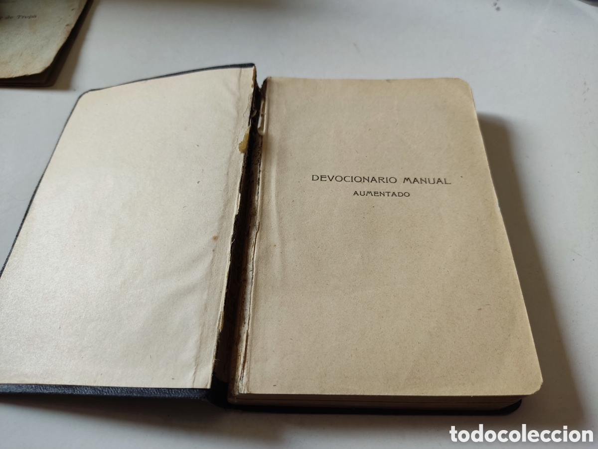 Libros antiguos: Libro devocionario manual 1928 - Foto 2